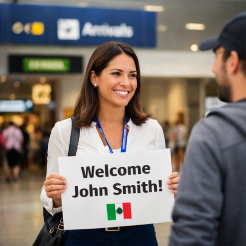 Personal airport travel assistance in Mexico